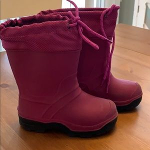 Girls Size 10 Toddler Snow Boots
